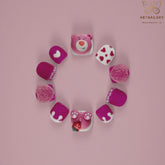 Artnailery · Pinky Bear Party | Kids Press-On Nails (10 pcs)