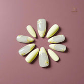 Artnailery · Lemon Bloom | Everyday Elegance · Seasonal Glam Selection (10 pcs Handmade Press-On Nails)