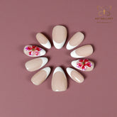 Artnailery · Petal Grace | Everyday Elegance · Artistry Selection (10 pcs Handmade Press-On Nails