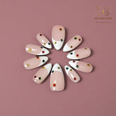 Artnailery · Festive Whisper | Everyday Elegance · Seasonal Glam Selection (10 pcs Handmade Press-On Nails