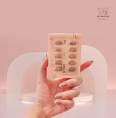 Artnailery · Ivory Whisper | Atelier Canvas (30 pcs Precision-Finish Press-On Nails)