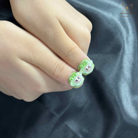 Artnailery · Green Garden Pals | Kids Press-On Nails (10 pcs)