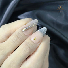 Artnailery · Noir Éclat | Artistry Collection · Everyday & Seasonal Glam Selection (10 pcs Handmade Press-On Nails)