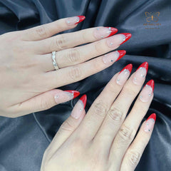Artnailery · Rouge Silhouette | Everyday Elegance Collection (10 pcs Handmade Press-On Nails