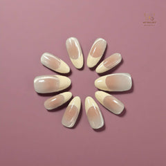 Artnailery · French Whisper | Everyday Collection (10 pcs Handmade Press-On Nails)