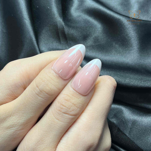 Artnailery · Blush French | Atelier Canvas (30 pcs Precision-Finish Press-On Nails)