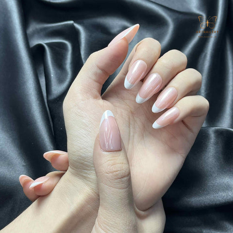 Artnailery · Blush French | Atelier Canvas (30 pcs Precision-Finish Press-On Nails)