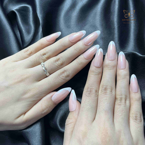 Artnailery · Blush French | Atelier Canvas (30 pcs Precision-Finish Press-On Nails)
