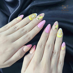 Artnailery · Citrus Crush | Seasonal Glam Limited · Everyday Selection (10 pcs Handmade Press-On Nails)