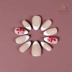 Artnailery · Petal Grace | Everyday Elegance · Artistry Selection (10 pcs Handmade Press-On Nails