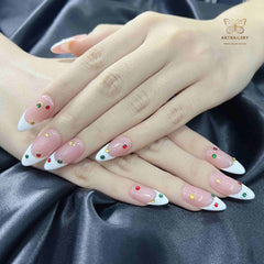 Artnailery · Festive Whisper | Everyday Elegance · Seasonal Glam Selection (10 pcs Handmade Press-On Nails