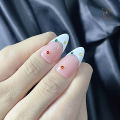 Artnailery · Festive Whisper | Everyday Elegance · Seasonal Glam Selection (10 pcs Handmade Press-On Nails