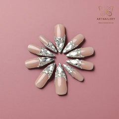 Artnailery · Crystal Dagger | Artistry Collection (10 pcs Handmade Press-On Nails)