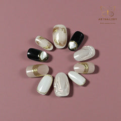 Artnailery · Midnight Marble | Artistry Collection · Everyday Elegance Selectio