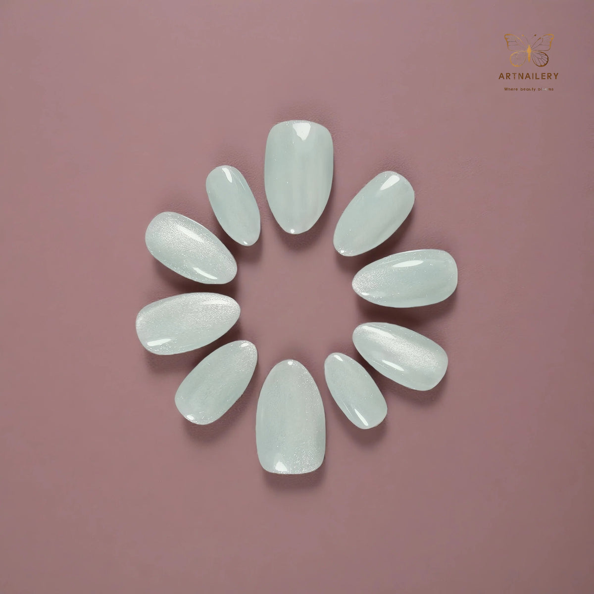 Artnailery · Mint Veil | Everyday Elegance Collection