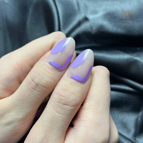 Artnailery · Candy Wave | Atelier Canvas (30 pcs Precision-Finish Press-On Nails)