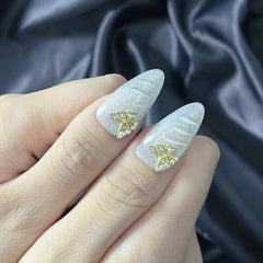 Artnailery · Blush Étoile | Artistry Collection · Everyday & Seasonal Glam Selection (10 pcs Handmade Press-On Nails)