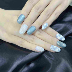 Artnailery · Midnight Cloud | Artistry Collection · Seasonal Glam Selection (10 pcs Handmade Press-On Nails