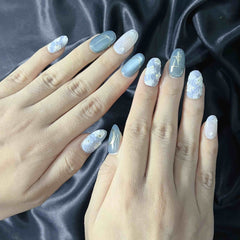 Artnailery · Midnight Cloud | Artistry Collection · Seasonal Glam Selection (10 pcs Handmade Press-On Nails