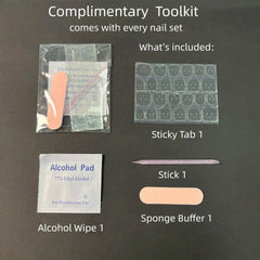 Artnailery · Noir Éclat | Artistry Collection · Everyday & Seasonal Glam Selection (10 pcs Handmade Press-On Nails)