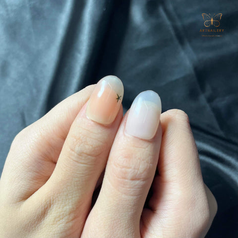 Artnailery · Oat Silk Star | Everyday Elegance Collection