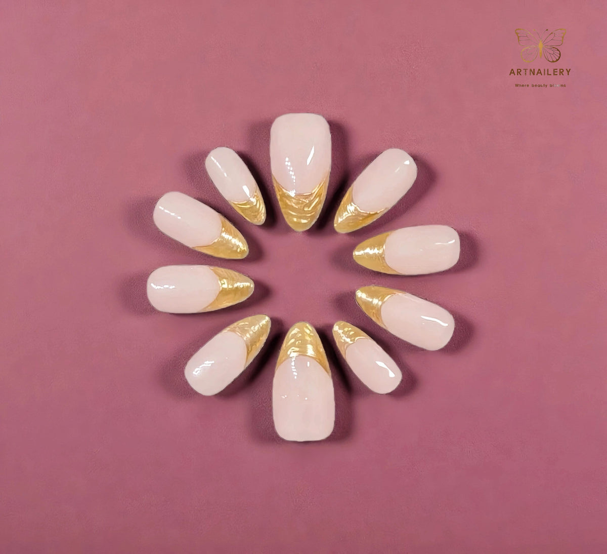 Artnailery · Gilded Whisper | Everyday Elegance Collection · Artistry Selection