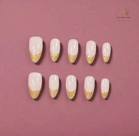 Artnailery · Gilded Whisper | Everyday Elegance Collection · Artistry Selection