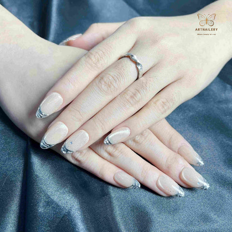 Artnailery · Silver Stardust | Everyday Elegance Collection · Artistry Selection