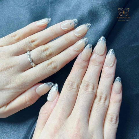 Artnailery · Silver Stardust | Everyday Elegance Collection · Artistry Selection