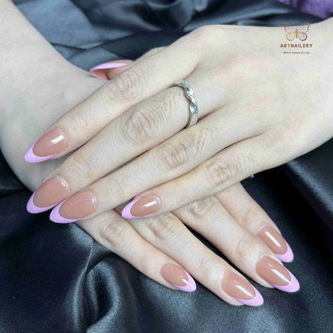 Artnailery · Blush Outline | Atelier Canvas (30 pcs Precision-Finish Press-On Nails)