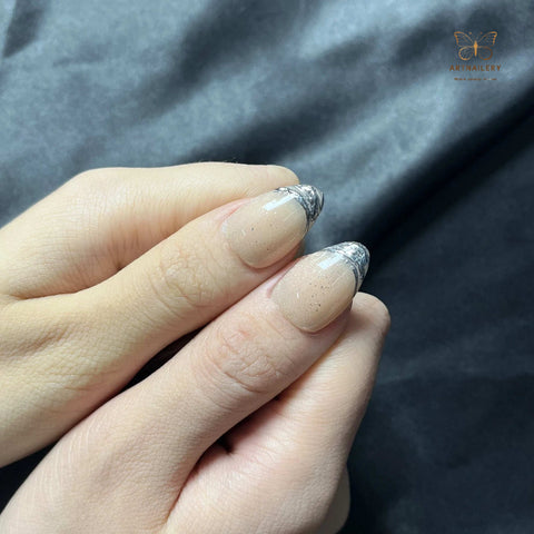 Artnailery · Silver Stardust | Everyday Elegance Collection · Artistry Selection