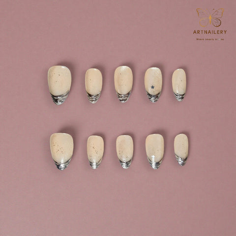 Artnailery · Silver Stardust | Everyday Elegance Collection · Artistry Selection