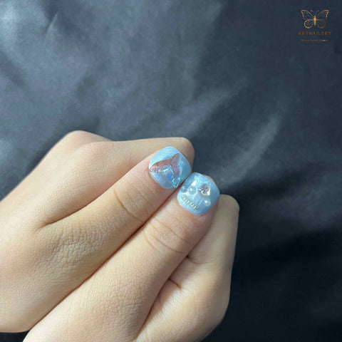 Artnailery · Blue Star Dream | Kids Press-On Nails (10 pcs)
