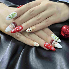 Artnailery · Merry Icons | Holiday Glam Limited (10 pcs Handmade Press-On Nails)