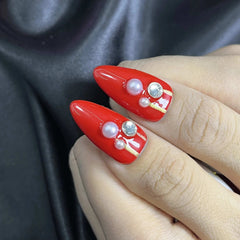 Artnailery · Merry Icons | Holiday Glam Limited (10 pcs Handmade Press-On Nails)