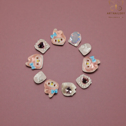 Artnailery · Sweet Melody Princess | Kids Press-On Nails (10 pcs)