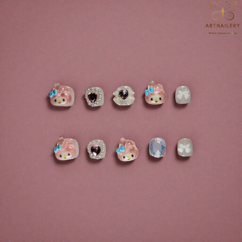 Artnailery · Sweet Melody Princess | Kids Press-On Nails (10 pcs)