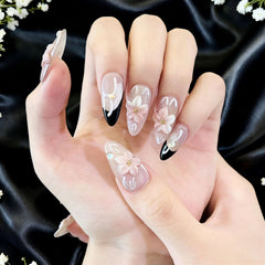 Blossom Whisper | Artistry Collection (10 pcs Handmade Press-On Nails)