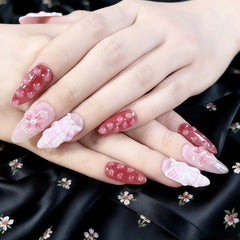 Artnailery · Rosé Sonata | Artistry Collection (10 pcs Handmade Press-On Nails