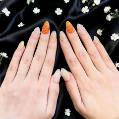 Golden Grace | Everyday Elegance (10 pcs Handmade Press-On Nails)