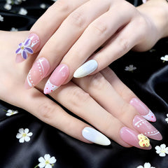 Artnailery · Blooming Petals | Seasonal Glam & Artistry Collection (10 pcs Handmade Press-On Nails)