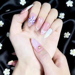 Artnailery · Blooming Petals | Seasonal Glam & Artistry Collection (10 pcs Handmade Press-On Nails)