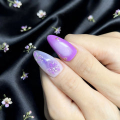 Artnailery · Violet Whisper | Seasonal Glam & Artistry Collection (10 pcs Handmade Press-On Nails)