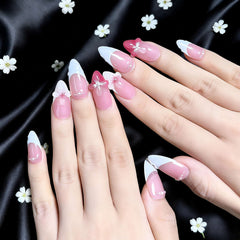 Artnailery · Scarlet Bloom | Everyday & Artistry Collection (10 pcs Handmade Press-On Nails)