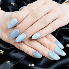 Artnailery · Moonlit Tide | Everyday & Seasonal Collection (10 pcs Handmade Press-On Nails)