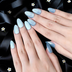 Artnailery · Moonlit Tide | Everyday & Seasonal Collection (10 pcs Handmade Press-On Nails)