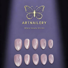 Artnailery · Lilac Whisper | Everyday Elegance Collection (10 pcs Handmade Press-On Nails)