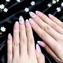 Lilac Bloom | Artistry Collection (10 pcs Handmade Press-On Nails)