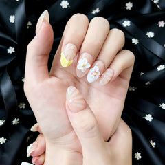 Artnailery · Blossom Shore | Everyday & Seasonal Collection (10 pcs Handmade Press-On Nails)