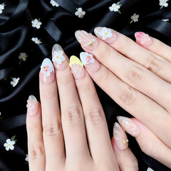 Artnailery · Blossom Shore | Everyday & Seasonal Collection (10 pcs Handmade Press-On Nails)